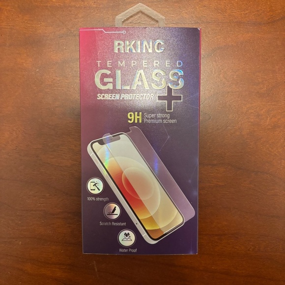 RKINC Tempered Glass Screen Protector Samsung Galaxy A14 5G NEW - Picture 2 of 5